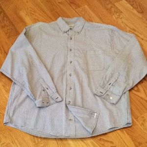 Eddie Bauer Long Sleeve Large Button